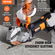 42mm Ηλεκτρικό Wall Chaser Groove Cutting Machine Κουλοχέρη τοίχου 4800W