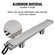 Σανίδα εργασίας αλουμινίου VEVOR Telescoping 9-15 ft 500 lb Χωρητικότητα ικρίωμα σανίδα