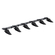 VEVOR Bucket Tooth Bar, 48&#039;&#039;, Heavy Duty Tractor Bucket 6 Teeth Bar for Loader Tractor Skidsteer, 4560 lbs Load-Bearing Capacity Bolt On Design, για αποτελεσματική εκσκαφή εδάφους και προστασία του κάδου