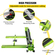 VEVOR Tile Cutter 47-inch Tile Cutter Μηχανή κοπής πλακιδίων 1,4 ιντσών Κεραμικός κόφτης πλακιδίων πορσελάνης με οδηγό λέιζερ από σκελετό από χάλυβα και μπόνους ανταλλακτικό κόφτη τροχούς κοπής πλακιδίων Εργαλείο χειρός