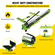 VEVOR Tile Cutter 47-inch Tile Cutter Μηχανή κοπής πλακιδίων 1,4 ιντσών Κεραμικός κόφτης πλακιδίων πορσελάνης με οδηγό λέιζερ από σκελετό από χάλυβα και μπόνους ανταλλακτικό κόφτη τροχούς κοπής πλακιδίων Εργαλείο χειρός