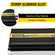 VEVOR Pure Sine Wave Inverter 2500W Power Inverter DC 12V AC 230V, Μετατροπέας αυτοκινήτου Θύρα USB Τηλεχειριστήριο οθόνης LCD, Προστασία ασφαλείας, Μετατροπέας ισχύος για φορτηγά RV σκάφη και έκτακτη ανάγκη