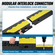 VEVOR 5 υπολογιστές Cable Protector Ramp, 2 Channel, 22000 lbs/axle Capacity Heavy Duty Wire Cover TPU Protector Ramp Ramp Driveway, Traffic Speed ​​Bump with TPR Flip-Open Top Cover, για εσωτερικούς και εξωτερικούς χώρους