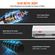 VEVOR 1,2m Commercial Air Curtain Indoor Super Power 2 Speeds 2038m³/h, Επιτοίχια κουρτίνες για πόρτες με πιστοποίηση UL, ανεμιστήρας εσωτερικού χώρου με οριακό διακόπτη βαρέως τύπου, Εύκολη εγκατάσταση χωρίς θέρμανση