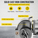VEVOR BS-0 Precision Dividing Head, Οριζόντια Διαιρετική κεφαλή με τσοκ 3 σιαγόνων, MT2 Tailstock BS-0 5&quot; Semi Universal Dividing Head for Milling Gear cutting