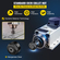 VEVOR Αερόψυκτος κινητήρας άξονα 2,2 KW CNC 220V Τετράγωνος Αερόψυκτος κινητήρας άξονα ER20 Collet 24000 RPM CNC Spindle 6A κινητήρας άξονα 400 Hz για φρέζα με δρομολογητή CNC