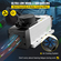VEVOR Αερόψυκτος κινητήρας άξονα 2,2 KW CNC 220V Τετράγωνος Αερόψυκτος κινητήρας άξονα ER20 Collet 24000 RPM CNC Spindle 6A κινητήρας άξονα 400 Hz για φρέζα με δρομολογητή CNC