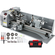 VEVOR 1100W Mini Metal Lathe 220MMx750MM Μεταλλικός Τόρνος Μεταβλητής Ταχύτητας RPM Μηχάνημα φρεζαρίσματος μετάλλων Ψηφιακός μεταλλικός τόρνος φρεζαρίσματος με τσοκ 3 σιαγόνων, κωνικός άξονας MT5, κωνικό MT2 Tailstock