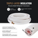 Set Mini Split Line VEVOR 15240mm, σωλήνες χαλκού σωλήνων OD 9,5 &amp; 15,9mm και μόνωση τριπλής στρώσης, για εξοπλισμό ψυκτικού ή αντλίας θέρμανσης Mini Split Air Condition &amp; HVAC με ταινίες περιτύλιξης.