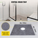 VEVOR Waterproofing Shower Kit Kit Ντους Δίσκος 48&#039;&#039;x48&#039;&#039; με Κεντρική Αποχέτευση PVC
