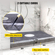 VEVOR Waterproofing Shower Kit Kit Ντους Δίσκος 48&#039;&#039;x72&#039;&#039; με Κεντρική Αποχέτευση ABS