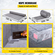 VEVOR Waterproofing Shower Kit Kit Ντους Δίσκος 48&#039;&#039;x72&#039;&#039; με Κεντρική Αποχέτευση ABS