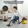 VEVOR Wet/Dry Shop Vacuum Vac 10L 2 Peak HP με πλούσια προσαρτήματα ακροφυσίων Κίτρινο
