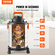 VEVOR Wet/Dry Shop Vacuum Vac 30L 6 Peak HP με ακροφύσιο από ανοξείδωτο ασήμι