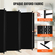 VEVOR Room Divider 6 Panels Fabric Room Privacy Screen for Office Υπνοδωμάτιο Μαύρο