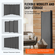 VEVOR Room Divider 6 Panels Fabric Room Privacy Screen for Office Υπνοδωμάτιο Γκρι