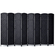 VEVOR 8 Panel Room Divider Χειροποίητη υφασμένη αναδιπλούμενη οθόνη προστασίας προσωπικών δεδομένων με μαύρους μεντεσέδες