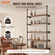 VEVOR Industrial Pipe Shelf 5 Tier 2PCS 9,84in W σανίδες τοίχου ΔΕΝ περιλαμβάνονται