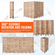 VEVOR Wood Divider Room Ξύλινο πάνελ 8 για Διαχωρισμό Δωματίων Home Office