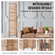 VEVOR Wood Divider Room Ξύλινο πάνελ 8 για Διαχωρισμό Δωματίων Home Office
