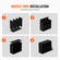 VEVOR Wood Literature Organizer, 24 διαμερίσματα, Ταξινόμηση αρχείων με αφαιρούμενα ράφια, Υποδοχή γραμματοκιβωτίων για Office Home Classroom Οργανισμός Mailrooms, Πιστοποίηση EPA, Μαύρο