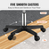 VEVOR Rolling Stools με ρόδες, 400 LBS Weight Capacity Σκαμπό ρυθμιζόμενου ύψους με εξαιρετικά παχύ μαξιλάρι καθίσματος, περιστρεφόμενη καρέκλα σκαμπό για σαλόνι, μπαρ, σπίτι, γραφείο, τατουάζ, ιατρικό, μασάζ, μαύρο