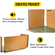 VEVOR Desk Divider 60&#039;&#039; Desk Privacy Panel, 3 panels Privacy Acoustic panel, Sound Absorbing Acoustic Privacy panel, Μειώστε το θόρυβο και τις οπτικές περισπασμούς, Ελαφρύ κίτρινο διαχωριστικό με σφιγκτήρα