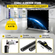 VEVOR 8FT Backdrop Banner Stand Step and Repeat Ρυθμιζόμενο Τηλεσκοπικό Ελαφρύ Εμπορικό Εκθεσιακό Επίτοιχο Επίδειξη με τσάντα μεταφοράς