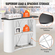 VEVOR Portable Tradeshow Podium Podium, 51,18&quot; x 18,31&quot; x 37,4&quot;, Εκθεσιακός πάγκος έκθεσης με τοίχο, Πτυσσόμενος πίνακας προώθησης λιανικής μπαρ Pop Up Podium με ράφι αποθήκευσης, τσάντα μεταφοράς