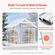 VEVOR Polycarbonate Θερμοκήπιο 6 x 4 Ft Υπαίθριο περίπατο Θερμοκήπιο για Κήπο