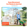 VEVOR Polycarbonate Θερμοκήπιο 6 x 4 Ft Υπαίθριο περίπατο Θερμοκήπιο για Κήπο