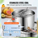 VEVOR Moonshine Still Water Alcohol Distiller 3Gal με αντλία νερού από ανοξείδωτο χάλυβα