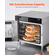 VEVOR Πάγκος Φούρνος Convection Εμπορική Τοστιέρα Baker Ανοξείδωτο 58L