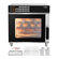VEVOR Πάγκος Φούρνος Convection Εμπορική Τοστιέρα Baker Ανοξείδωτο 58L