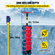 VEVOR Ice Drill Auger, 6\&quot; Diameter Nylon Ice Auger, 39\&quot; Length Ice Auger Bit, Auger Drill with 11,8\&quot; Extension Rod, Auger Bit with Drill Adapter, Top Plate &amp; Blade Guard for Ice Fishing Ice Burrowing