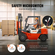 VEVOR Universal Forklift Seat, αναδιπλούμενο κάθισμα τρακτέρ με ρυθμιζόμενη γωνία πλάτη και μικροδιακόπτης, 6,3-13,4 ιντσών Άνετο κάθισμα περονοφόρου με εκτεταμένη υποδοχή για Tractor Loader Excavator