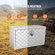 VEVOR Underbody Truck Box, 30&quot;×14&quot;×16&quot; Pickup Storage Box, Heavy Duty Aluminium Diamond Plate Tool Box με κλειδαριά και κλειδιά, Αδιάβροχο κουτί αποθήκευσης τρέιλερ με μάνταλο T-handle για φορτηγό, φορτηγό, ρυμουλκούμενο