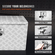 VEVOR Underbody Truck Box, 30&quot;×14&quot;×16&quot; Pickup Storage Box, Heavy Duty Aluminium Diamond Plate Tool Box με κλειδαριά και κλειδιά, Αδιάβροχο κουτί αποθήκευσης τρέιλερ με μάνταλο T-handle για φορτηγό, φορτηγό, ρυμουλκούμενο