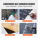 VEVOR Car Sound Deadening Mat, 200 mil 2,3sq.m Υλικό Ηχοαπόσβεσης Αυτοκινήτου, Βουτυλικό Αποσβεστικό Ήχου Αυτοκινήτων, Ηχομόνωση και Υλικό Απόσβεσης Δονήσεων για Αυτοκίνητο