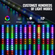 VEVOR LED Whip Light 2PCS 3FT RGB φως κεραίας με εφαρμογή Flag Remote ATV UTV RZR