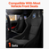 VEVOR 2 Σετ Racing Seat Ενσωματωμένη αγωνιστική καρέκλα με Velor Fabric &amp; Slider