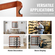 VEVOR Gun Rack Ξύλινη ράφι όπλων με 5 αυλακώσεις και βάση επίδειξης όπλων επίτοιχης βάσης που χωρά 5 τουφέκια