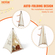 VEVOR Kids Play Tent Teepee Tent for Kids Πτυσσόμενη σκηνή για νήπια με χαλάκι και τσάντα