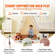 VEVOR Kids Play Tent Teepee Tent for Kids Πτυσσόμενη σκηνή για νήπια με χαλάκι και τσάντα