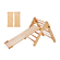 VEVOR Pikler Triangle Set 4 σε 1 Montessori αναρριχητικά παιχνίδια για νήπια 1-3 ετών