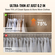 VEVOR Plastic Hangers 50 Pack Λευκές αντιολισθητικές κρεμάστρες με τριγωνική δομή