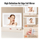 VEVOR Lighted Makeup Καθρέφτης 3 Χρώμα με Bluetooth USB Επιτραπέζιο Βάση τοίχου 21,7 ιντσών