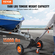 Ρυθμιζόμενο τρέιλερ VEVOR Dolly, χωρητικότητα 1500 λίβρες Tongue Weight, 2 σε 1 Μετακίνηση ρυμουλκούμενου με ρυθμιζόμενο ύψος 23,6&#039;&#039;-35,4&#039;&#039; &amp; μπάλα 2&#039;&#039;, πνευματικά ελαστικά 16&#039;&#039; &amp; Universal τροχός, για κινούμενο τρέιλερ RV αυτοκινήτου
