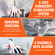 VEVOR RC Airplane Fighter EPP Foam RC Plane Toy 2,4 GHz Τηλεχειριστήριο Λειτουργία 3D/6G
