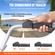VEVOR Electric Trailer Dolly, 5000lbs Rewing Capacity, 350W 12V Trailer Jockey Wheel με 22 ft/min Ταχύτητα κίνησης, 12&#039;&#039;-24,8&#039;&#039; ρυθμιζόμενο ύψος σφιγκτήρα &amp; ελαστικό 8&#039;&#039;, για κινούμενο τρέιλερ τροχόσπιτο